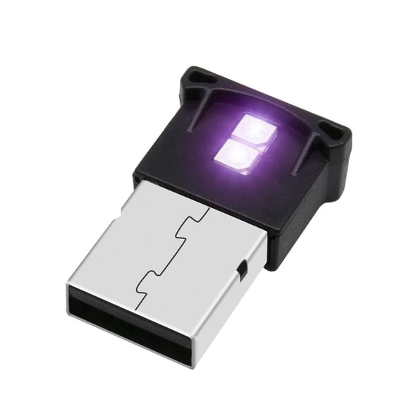 Lámpara De Ambiente Interior De Coche Rgb Mini Luz Led Usb Universal Para Iluminación De Decoración De Coche Yuarrent EL015978-00