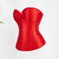 thumbnail image 4 of Mujeres Sexy Lace Up Shapewear Skinny Steampunk Corset Slim Fit Lencería de talla grande, 4 of 8
