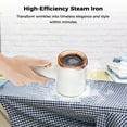 thumbnail image 3 of Portable Steam Iron, Handheld Ironing Machine, Fast Preheating Steam Iron, Support Dry and Wet Ironing, Compact Size Mini Steamer for Home and Travel, 3 of 8