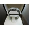thumbnail image 4 of Men's 3 Ct Round Cut Lab Created Diamond Cluster Engagement Pinky Ring 925 Sterling Silver 14K White Gold Plated, 4 of 5