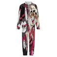 thumbnail image 4 of Hazbin Hotel One Piece Pajama Hooded Union Suit PJs Sleepwear, 4 of 7