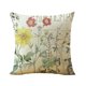 thumbnail image 4 of Juego de 4 fundas de cojín de 45x45cm, bonitas fundas de almohada decorativas con estampado de flores para sofá cama, dormitorio, silla, jardín, 4 of 5