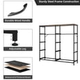 thumbnail image 3 of 9-Drawer Dresser,40''H x 40''L x 12''W Tall Fabric Dresser, Storage Organizer Unit With Wide Chest Bins for Closet, Bedroom, Sutdy，Entryway，Hallway, Nursery（3 colors）, 3 of 4