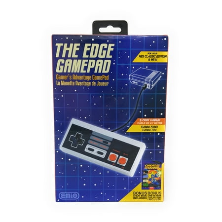 The Edge GamePro for NES Classic Edition with 9ft Cable