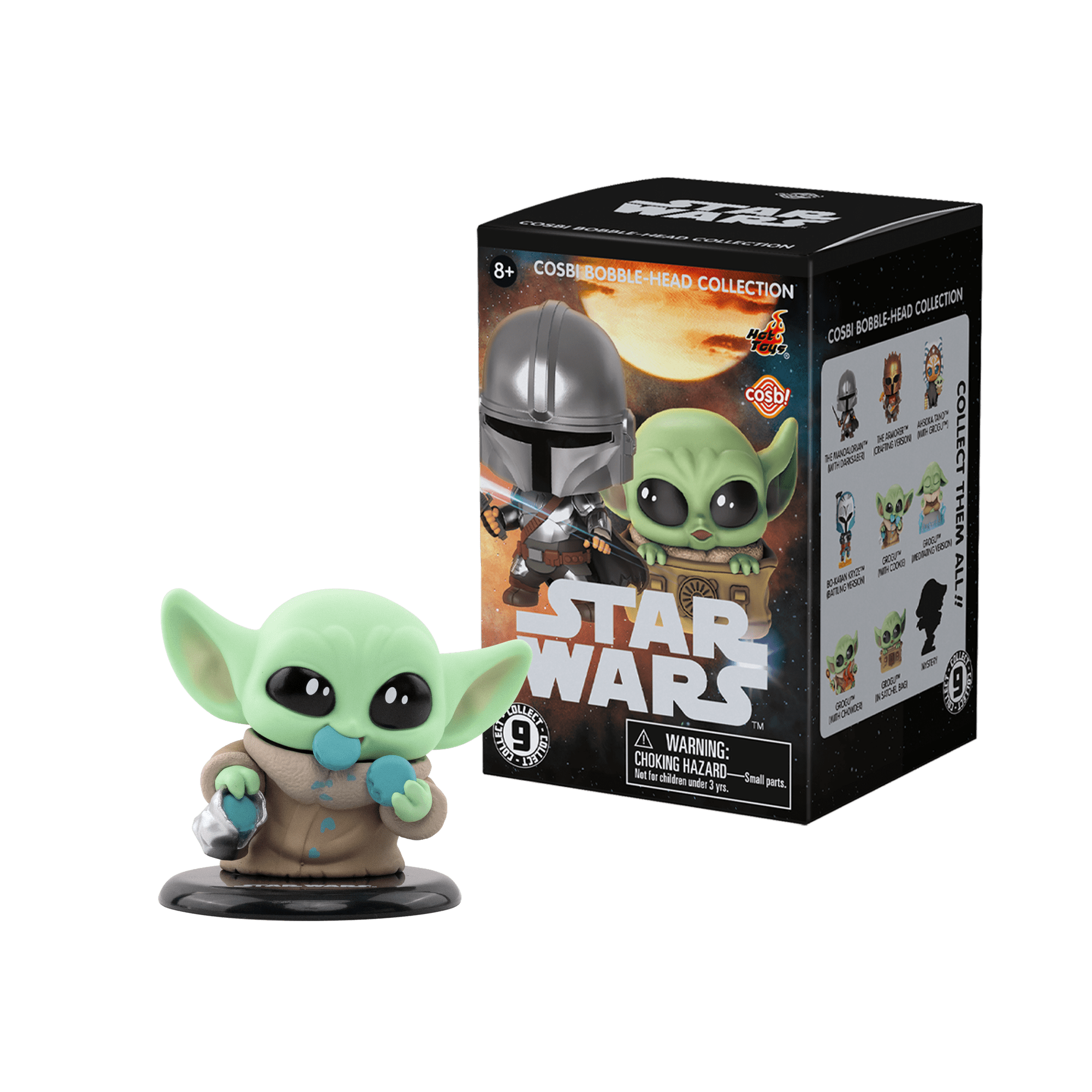 レックス Bobble-Head フィギュア　YODA　C-3PO YuMe Star Wars Cosbi Bobble Head Collection Series 3, Mando+