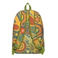 thumbnail image 3 of Paisley Backpack for School College Gift, Boho Chic Durable Daypack with Laptop Sleeve, Multiple Organizer Pockets, Lightweight, 3 of 5