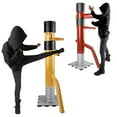 thumbnail image 6 of Geniqua Brown Wing Chun Wooden Target Base Training Dummy Ip Man Martial Arts Traditional, 6 of 8