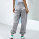 thumbnail image 1 of WILLBEST Pantalones Casuales para Mujer, Pantalones Deportivos con Dos Bolsillos y Cordón, de Invierno, de Cintura Alta, Largos, para Entrenamiento y Ocio. Extra Grande, 1 of 3