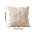 thumbnail image 5 of Adorable 3D Bunny Face Knit Cushion Covers for Couches and Sofas – Ultra-Soft, Cozy & Decorative Throw Pillow Covers in Creamy Beige, 5 of 5