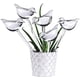 thumbnail image 1 of 10LOT Arrosage Automatique En Verre, Abreuvoir De Plantes Globes En Forme D'oiseau Transparent Pour Plantes D'intérieur Jardin Stakes Fleurs, 1 of 1