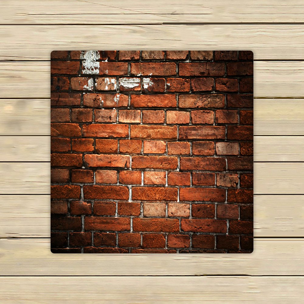 PHFZK Vintage Red Brick Hand Towel Bath Bathroom Shower Towels Beach Towel 13x13 inches