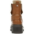 thumbnail image 3 of Sam Edelman Women's Linds Zipper Chelsea Boots Brown Leather/Faux Fur 7.5M, 3 of 5