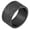 Black, variant on Stainless Steel 12MM Honeycomb Textured Polished Finish Rings for Men Comfort Fit Statement Wedding Promise Band Jewelry Black Size 10