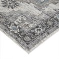 thumbnail image 5 of Luxee Designs Alexandria Collection 5x7 Area Rug, Medallion Rugs for Living Room, Bedroom, Kitchen, Office, Pet Friendly, Low Pile, High Traffic Area, Stain Resistance - Ivory/Stone Gray, 5 of 5