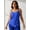 Blue, variant on Women's Strap Tank Top Camisole Sleeveless Solid Loose Crewneck Pullover Shirt for Summer White XL