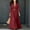 (Fashion 25)Wine, variant on Aimik Women's Long Sleeve Button Down Maxi Shirt Dress Belted V-Neck Loose Fit Casual Flowy Maxi Dress