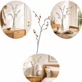 thumbnail image 6 of Orange Berry Branch Artificial Bittersweet Floral Stem Bendable Fall Faux Flower Branch Indoor Harvest Table Vase Arrangement for Fall Home Decor, 6 of 7