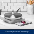 thumbnail image 5 of Thomas Keller Insignia De Hestan - Tapa Universal De Acero Inoxidable De 12,5", 5 of 5