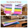 thumbnail image 3 of American Mahjong Tile Rack and Pusher Set - 4 Multicolor Acrylic Racks with Pushers (Color), 3 of 7