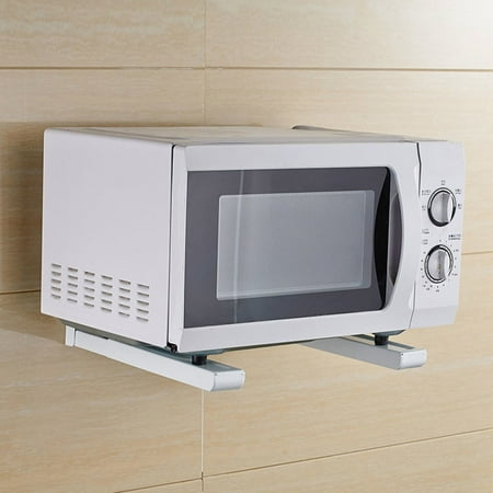 Stainless Steel Microwave Oven Adjule Wall Mounted Bracket Shelf Stainless Steel Microwave Oven Adjule Wall Mounted Bracket Shelf Holder