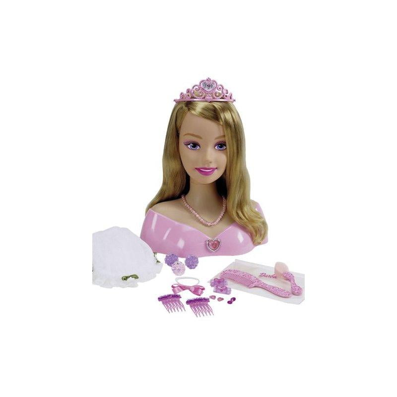 barbie glam styling head