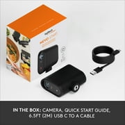 Logitech Mevo Start, Wireless Live Streaming Camera, 1080p HD Video Quality, Intelligent App Control, Stream via LTE or Wi-Fi - Black