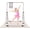 Beige with mat, variant on SHIWEI Gymnastics Bar for Kids, Gymnastic Kip Bar 5-Height Adjustable Home