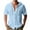 Sky Blue, variant on Mens Short Sleeve Button Up Shirt Men Short Sleeve Black Short Sleeve Button Up Men Short Sleeve Button Down Men Linen of The Day