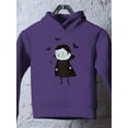 thumbnail image 3 of Cute Halloween Funny Vampire Hoodie Toddler -Image by Shutterstock,  2 Toddler, 3 of 4