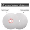 thumbnail image 3 of Uxcell Diamond Sanding Grinding Disc 8" Grit 1800 1" Arbor Hole Flat Lap Wheel Disk Polishing Discs, 3 of 6