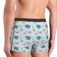 thumbnail image 3 of KLL Turtles And Goldfish Men's Cotton Boxer Briefs Underwear-X-Large, 3 of 8