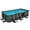 SkimmerPlus Pump (13ft x 7ft x 39in), variant on Funsicle 13 Ft Oasis Designer Lap Above Ground Pool with Pump, Rectangular Frame
