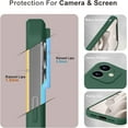 thumbnail image 5 of iPhone 11 Case, Phone Case iPhone 11, Soft Silicone Gel Cute Heart Design Shockproof Protective Bumper Drop Protection Girls Women Boys Men iPhone 11 6.1" 2019 Cover, Deep Green, 5 of 14