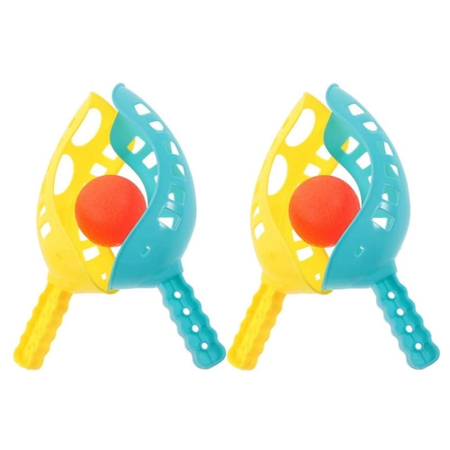 IMCBSTT 2 juegos de pelotas interactivas para lanzar y atrapar, juguete interactivo para lanzar pelotas, juguete para lanzar pelotas, juguete para deportes al aire libre