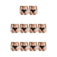 thumbnail image 2 of Guardurnaity 2x calzoncillos transpirables de cintura baja para hombre de máxima comodidad con ropa interior Sexy para hombre, calzoncillos sexys Type2 NO2, 2 of 6