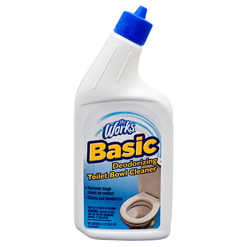 The Works Basic Toilet Bowl Cleaner 24 Oz Wholesale, (12