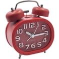 thumbnail image 1 of Alarm Clock Analog Double Bell Alarm Clock, Noiseless Quartz Alarm Clock 3 Inch Analog Alarm Clock Battery Travel Alarm Clock Loud Alarm Children'S Alarm Clock With Night Light, 1 of 7