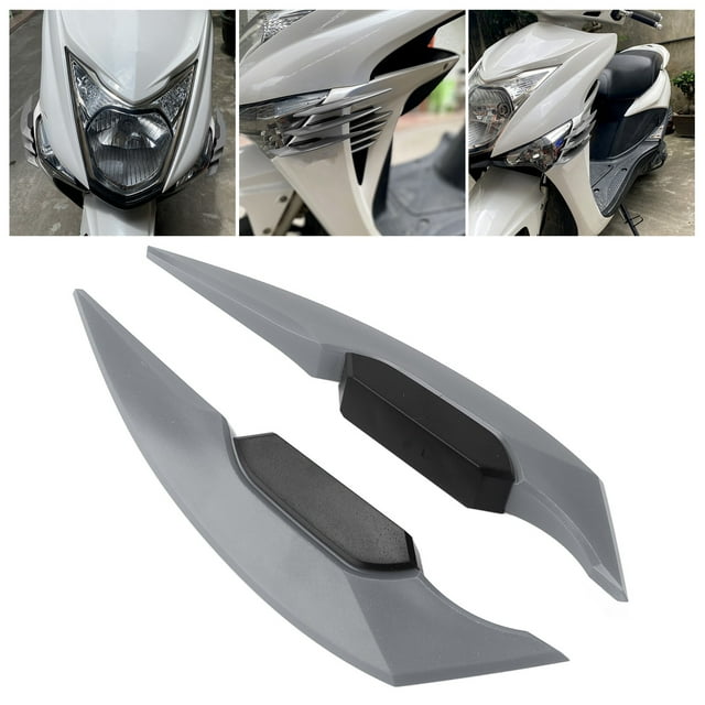 Winglet Aerodinámico, Winglets De Motocicleta Par De Winglets De Motocicleta Ala Aerodinámica Universal Professional Moto Wing Winglets Accesorios Para Bicicleta Eléctrica ATV