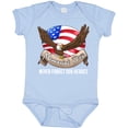 thumbnail image 3 of Inktastic Memorial Day- Never Forget Our Heroes- Bald Eagle Boys or Girls Baby Bodysuit, 3 of 5