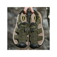 thumbnail image 4 of Gomelly Men's Fisherman Sandals Closed Toe Shoes Sports Outdoor Sandals Army Green Size 6.5, 4 of 5