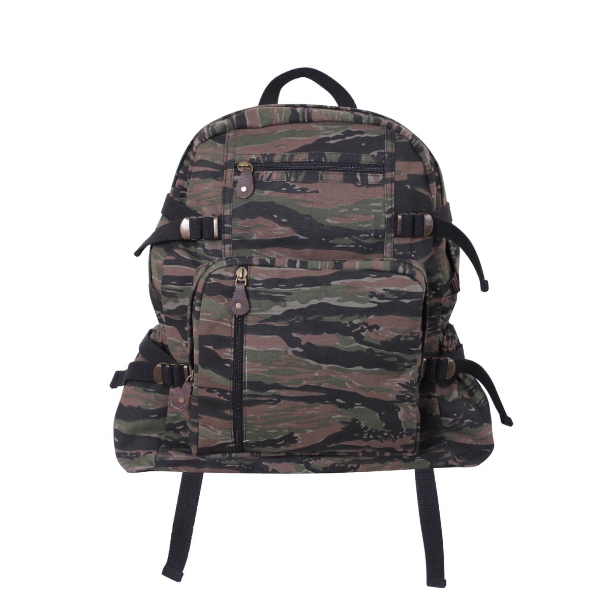 camo canvas backpack