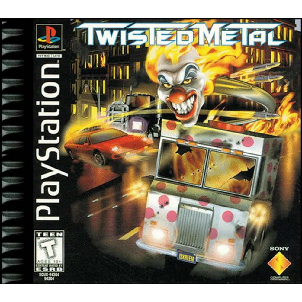 Twisted Metal Playstation PS1 (Refurbished)