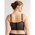thumbnail image 2 of Joyspun Women's Satin Bustier with Lace, Sizes XS-XXXL, 2 of 4