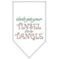 thumbnail image 3 of Christmas Pet and Dog Bandana Rhinestone, "Don't Get Your Tinsel In A Tangle", 3 of 9