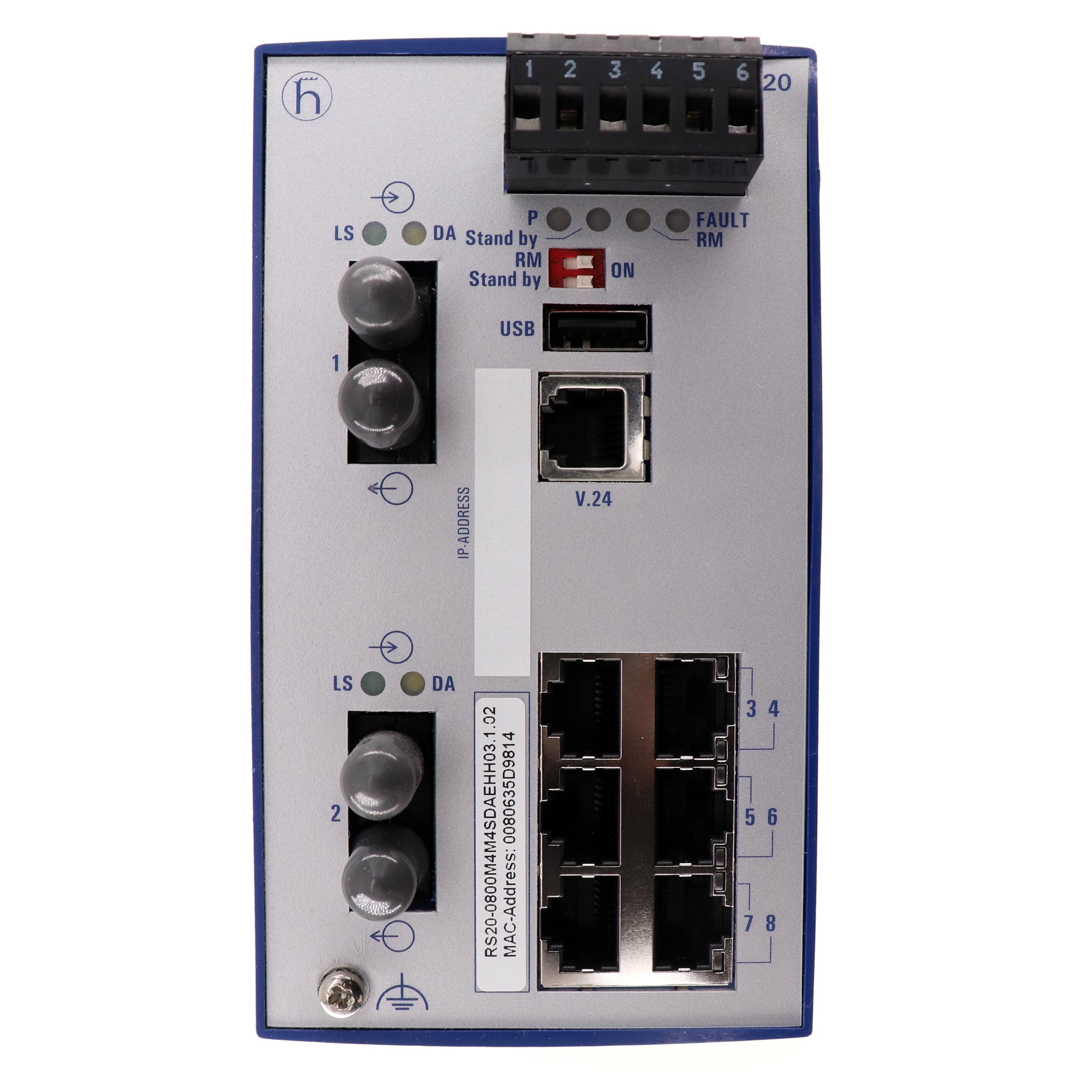Hirschman RS200800M4M4SDAEHH03.1.02 Industrial Switch