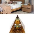thumbnail image 4 of Epoxy Ornament, Positive Style Energy Pyramid Ornament  for Meditation for Yoga, 4 of 7