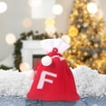 thumbnail image 1 of Fiudx Bolsas de Dulces Navideñas con Letras, Diseño de Punto Bordado, Decoración Navideña Personalizada, Adornos Versátiles para El Árbol, Porta Tarjetas de Regalo, Fáciles de Colgar, Decoración Fest, 1 of 5
