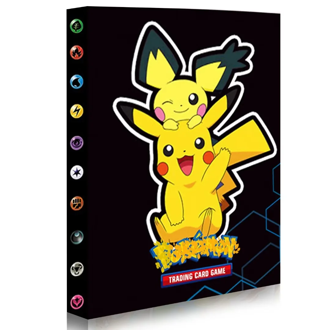 Trading Card Binder, 4 Pocket Card Storage Collector Holder Binder Fits