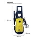 thumbnail image 5 of LO NECESITO Hidrolavadora 110V/60HZ, 1500w color amarillo | Limpieza profesional sin esfuerzo., 5 of 5