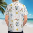 thumbnail image 6 of High Quality Hawaiian Shirts for Men Short Sleeve Aloha Beach Shirt Floral Summer Casual Button Down Shirts Blouses QXS4ZA, 6 of 7
